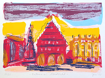 Rathaus im Abendlicht Rathaus im Abendlicht